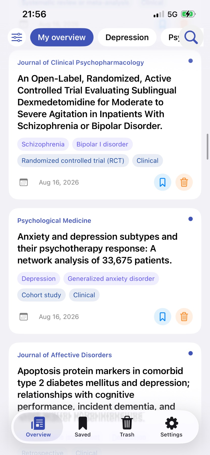 CatchUpPsych reading overview